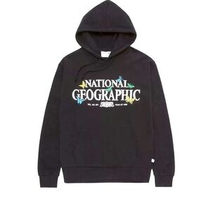 National Geographic x Park Project Night Butterflies Organic Hoodie-Black